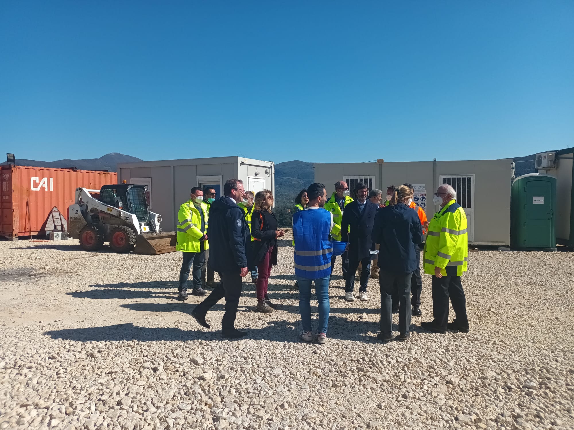 LAZIO, sopralluogo del Commissario Soccodato ai cantieri di Borgo Santa Maria, Nerola e svincoli di Rieti