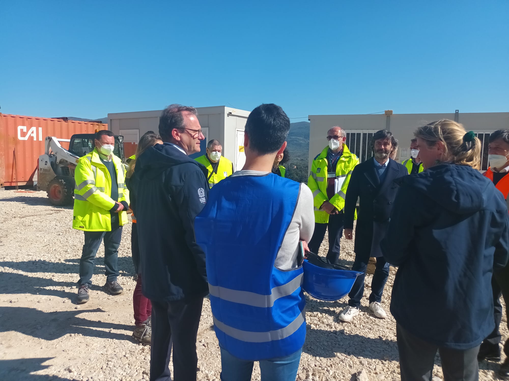 LAZIO, sopralluogo del Commissario Soccodato ai cantieri di Borgo Santa Maria, Nerola e svincoli di Rieti