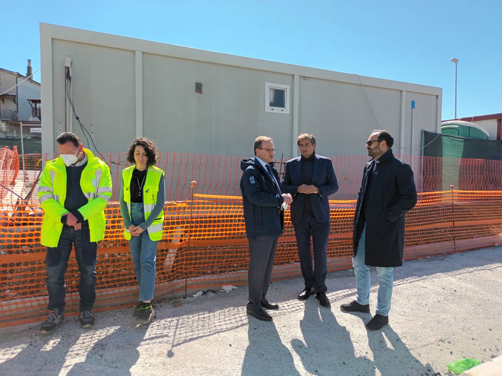 LAZIO, sopralluogo del Commissario Soccodato ai cantieri di Borgo Santa Maria, Nerola e svincoli di Rieti