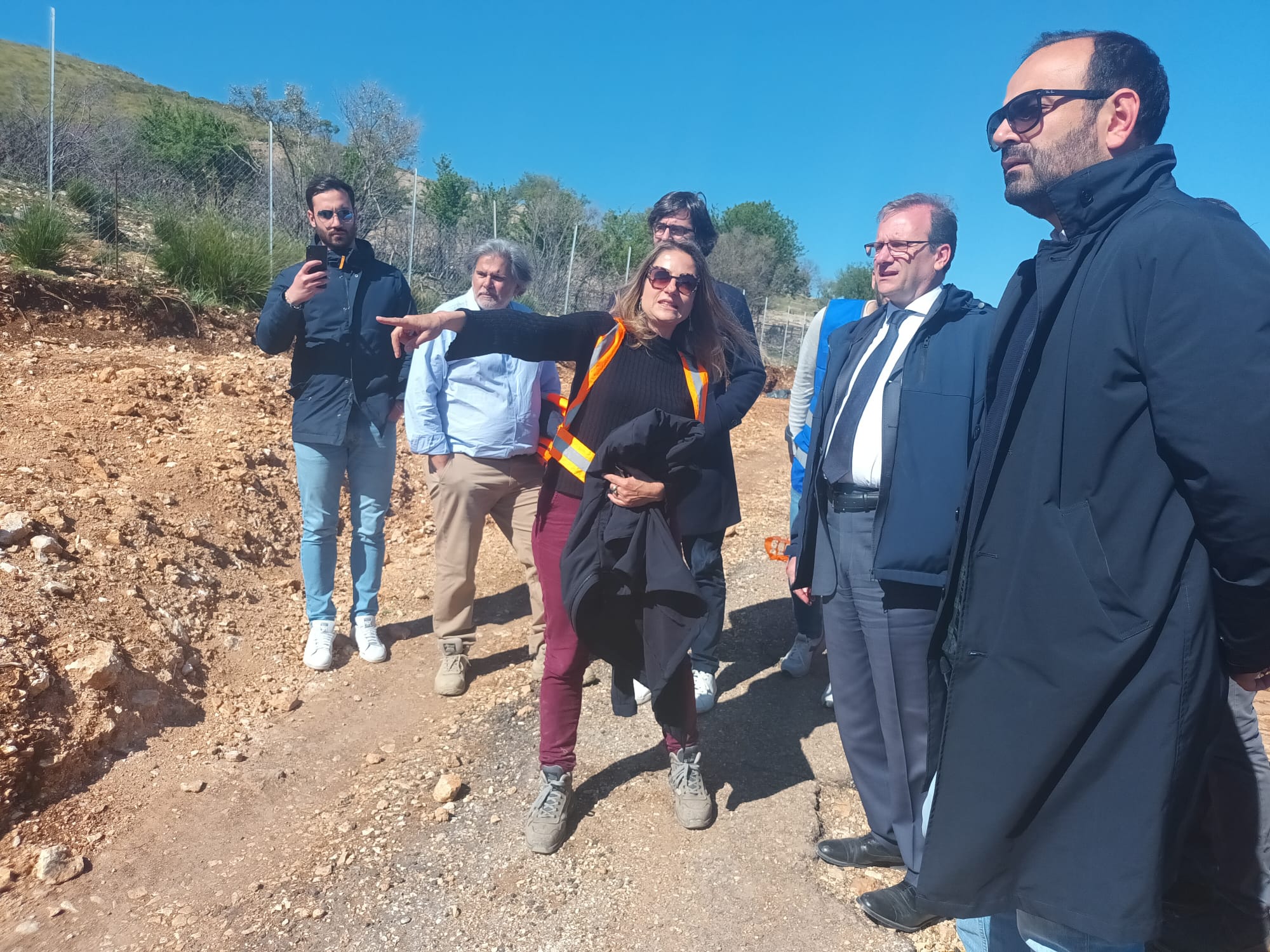 LAZIO, sopralluogo del Commissario Soccodato ai cantieri di Borgo Santa Maria, Nerola e svincoli di Rieti