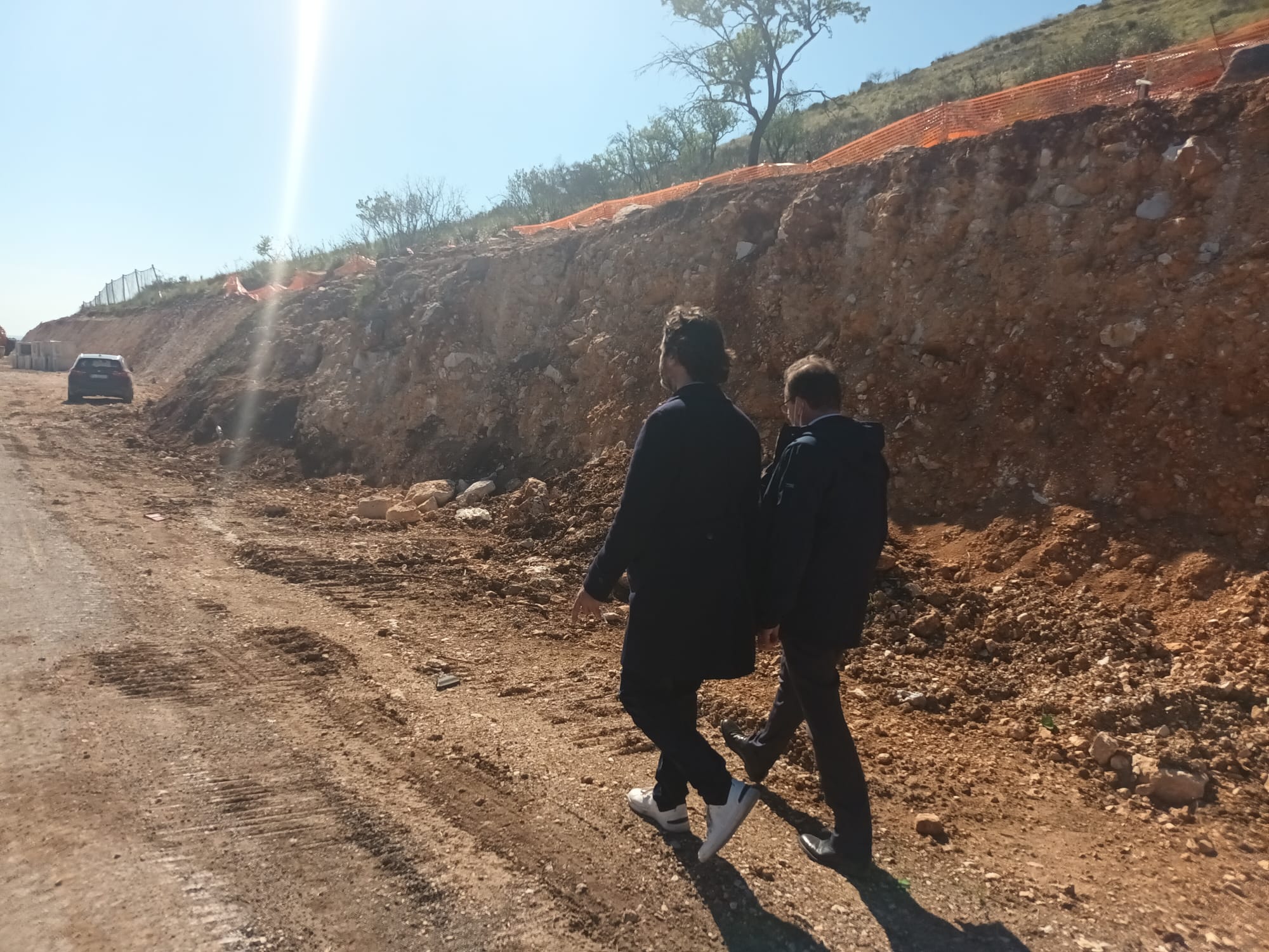 LAZIO, sopralluogo del Commissario Soccodato ai cantieri di Borgo Santa Maria, Nerola e svincoli di Rieti