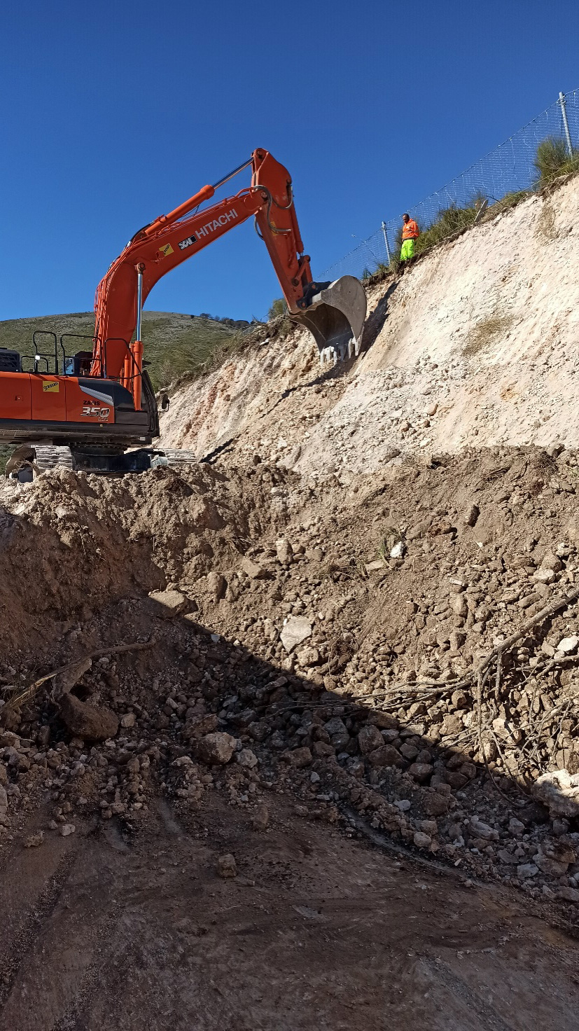 LAZIO, procedono i lavori della terza corsia di arrampicamento nel Comune di Nerola