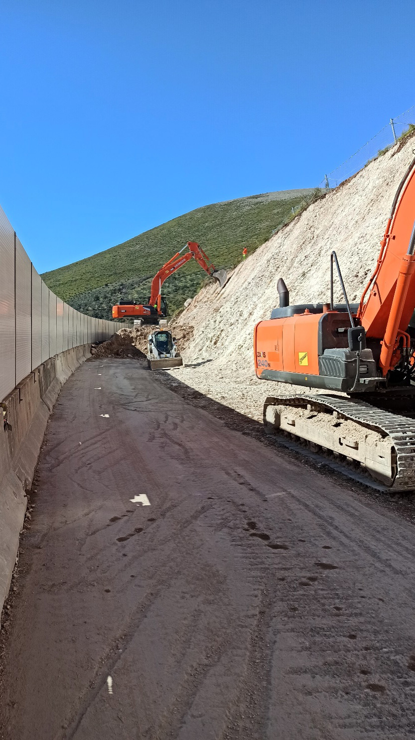 LAZIO, procedono i lavori della terza corsia di arrampicamento nel Comune di Nerola